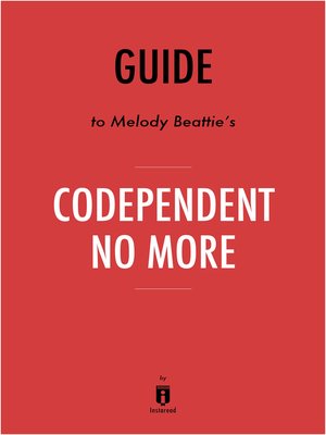 cover image of Guide to Melody Beattie's Codependent No More by Instaread